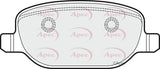 APEC Rear Brake Pads PAD1537