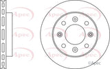 APEC Brake Disc DSK2549