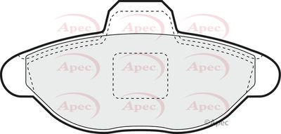 APEC Front Brake Pads PAD1035