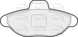 APEC Front Brake Pads PAD1035